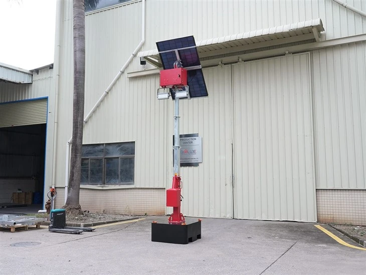 Eco-Friendly Mobile Solar Light Trailer With Rapid Deployment factory