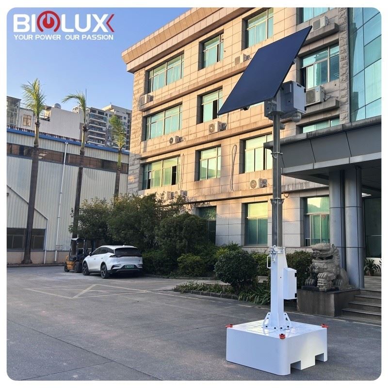 HiGUARD Solar CCTV Surveillance Tower best