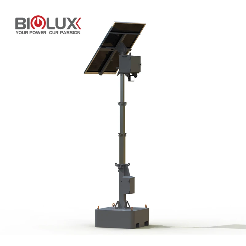 HiGUARD Solar CCTV Overvåkingstårn