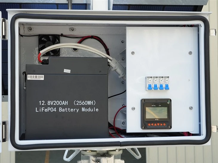 Mobile Solar CCTV Tower Easy Depolyment high quality