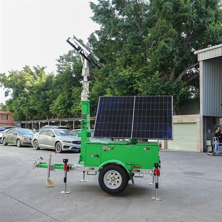 Mobile Solar Light Tower For Parking Lot suppliers