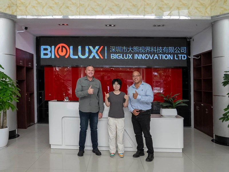 South African Clients visited Biglux factory South African Clients visited Biglux factory