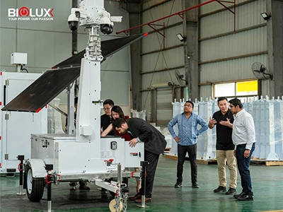 Biglux og australske konstruksjonspartnere: Powering Job Sites with Solar Innovation