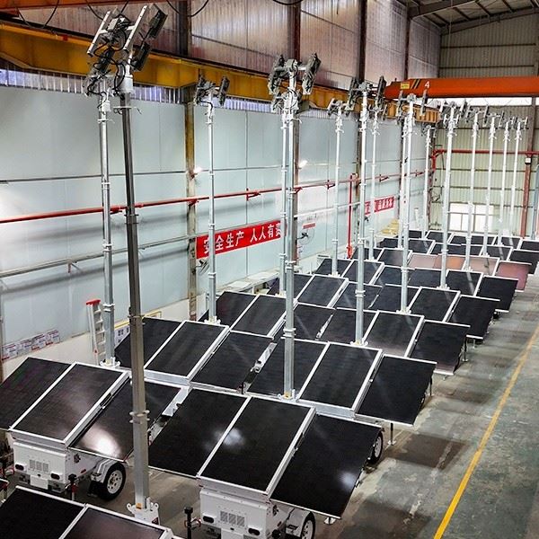 Off-Grid Lighting TowerMobile Solar Light Tralier manufacturers