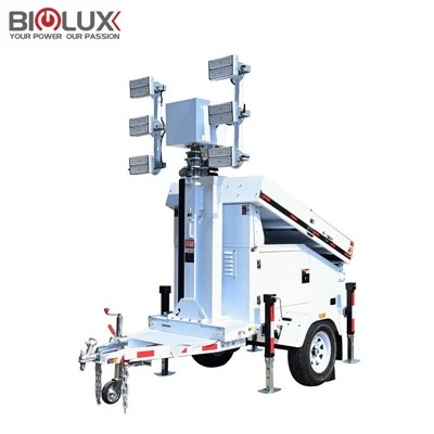 Solar Cctv Light Tower for gruvedrift