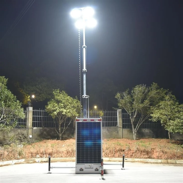 Cube Solar Light Tower 600W