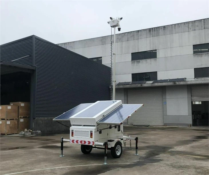 mobile solar surveillance system