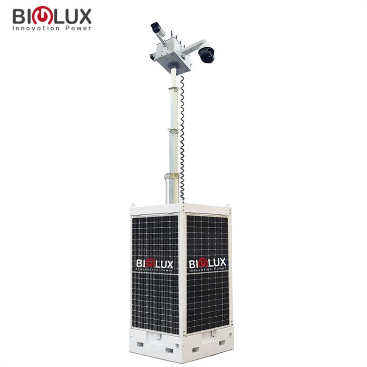 Drikkebar Solar CCTV Trailer Cuboid