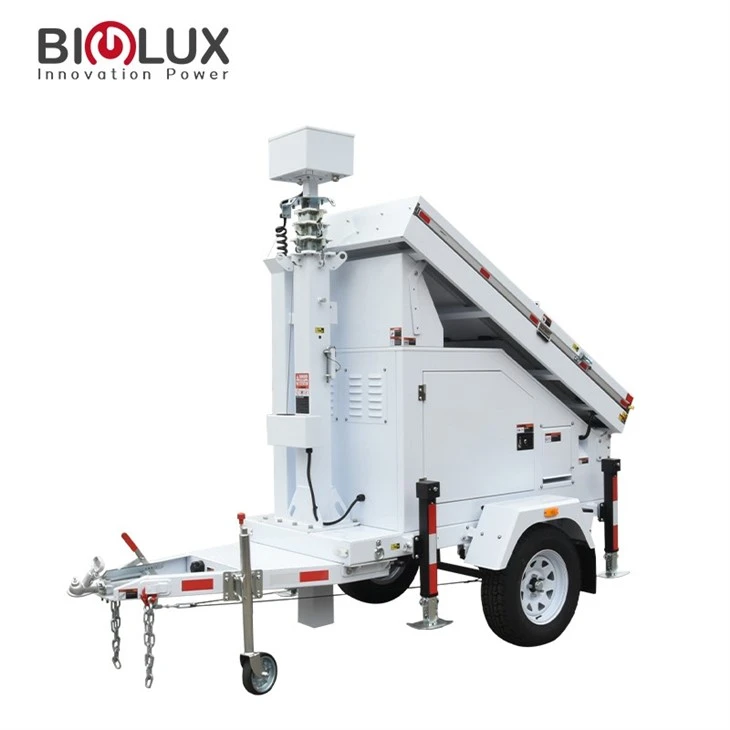 Secure Your Site Surveillance With Solar Cctv Tower